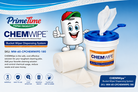 ChemWipe Bucket Wiper Dispensing System