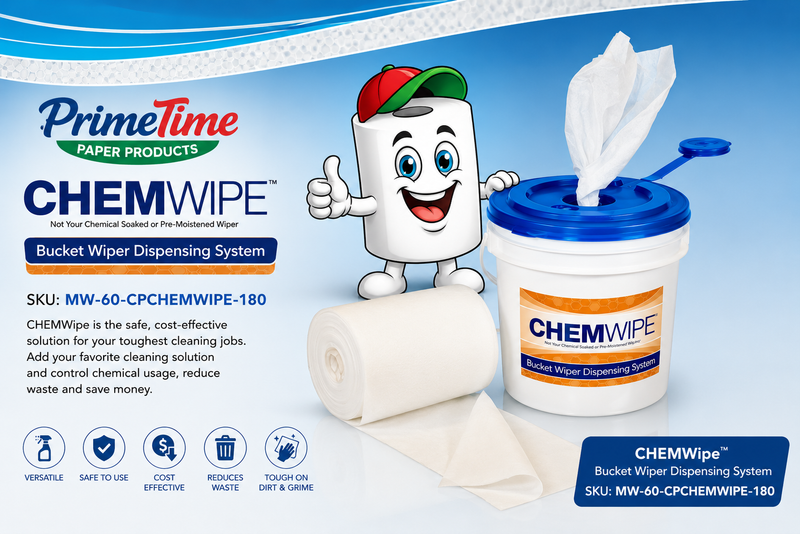 ChemWipe Bucket Wiper Dispensing System