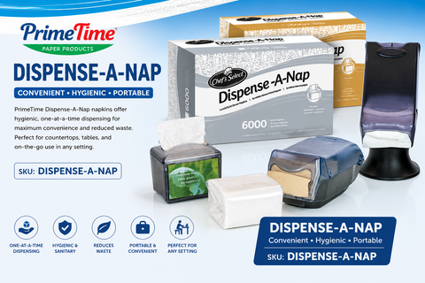 Dispense-A-Nap Interfolded Dispenser Napkins