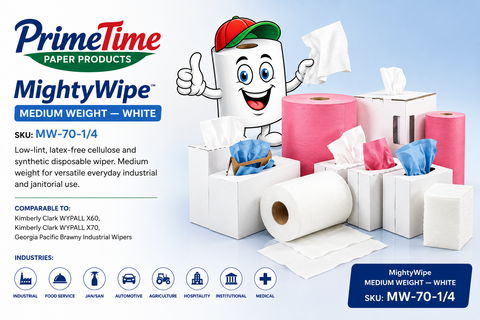 MightyWipe Medium Weight — White