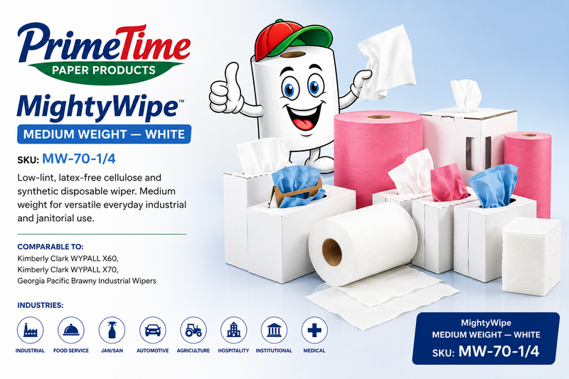 MightyWipe Medium Weight — White