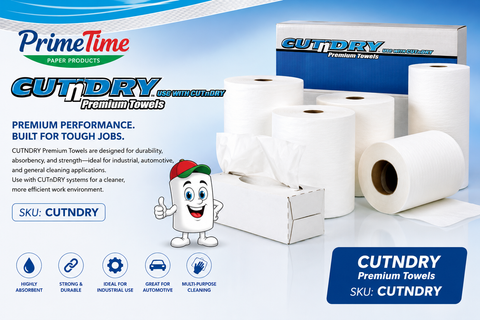 CutNDry Premium Roll Towels